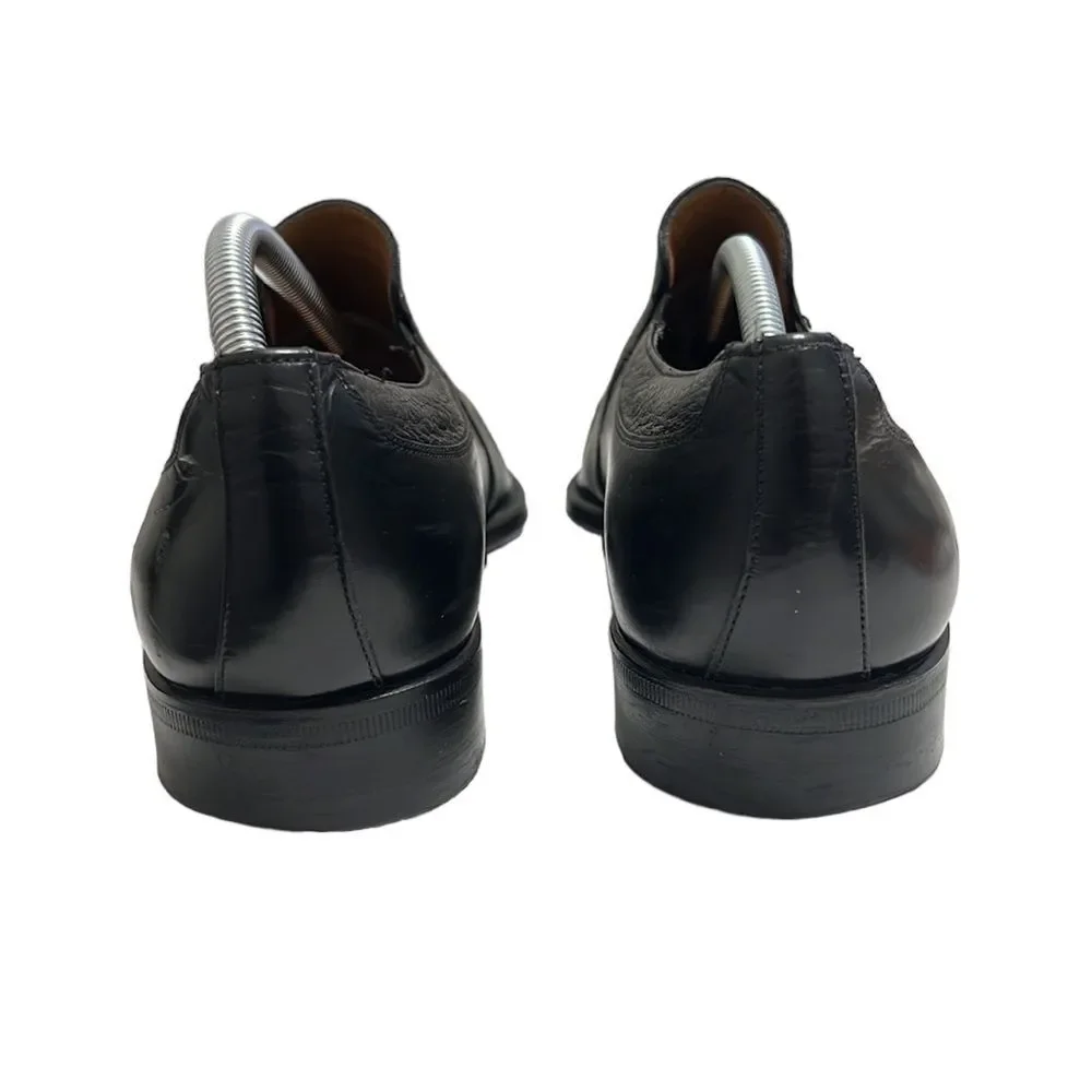 Stemar Black Loafers Size 8